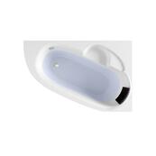 Акриловая ванна Lavinia Boho Bell Pro 140х95 см., правая, с мягким силиконовым подголовником