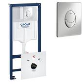 Инсталляция для подвесного унитаза Grohe Rapid SL, с кнопкой Инсталляция для подвесного унитаза Grohe Rapid SL, с кнопкой