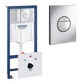 Инсталляция для подвесного унитаза Grohe Rapid SL, с кнопкой