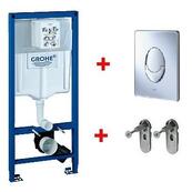 Инсталляция для подвесного унитаза Grohe (Грое) Rapid SL, с кнопкой Инсталляция для подвесного унитаза Grohe (Грое) Rapid SL, с кнопкой