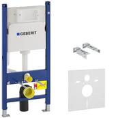 Инсталляция для подвесного унитаза Geberit Duofix Delta с кнопкой смыва Geberit Delta 52