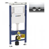 Инсталляция для подвесного унитаза Geberit Duofix Plattenbau, с кнопкой