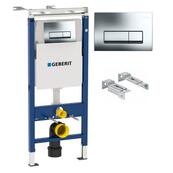 Инсталляция для подвесного унитаза Geberit Duofix Plattenbau, с кнопкой