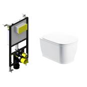 Унитаз подвесной BelBagno Prado, с инсталляцией BelBagno BB-T421