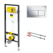 Инсталляция для подвесного унитаза Viega (Виега) Prevista Dry с кнопкой