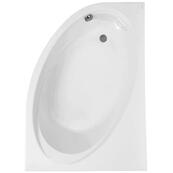 Акриловая ванна Poolspa Orbita 160x100 см, правая, с ножками