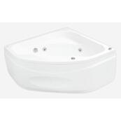 Акриловая ванна Poolspa Klio Sym 133x133 см, с ножками