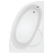 Акриловая ванна Poolspa Klio Asym 150x100 см, правая, с ножками