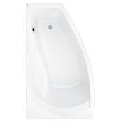 Акриловая ванна Poolspa Nicole 160x95 см, левая, с ножками Акриловая ванна Poolspa Nicole 160x95 см, левая, с ножками