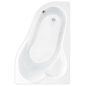 Акриловая ванна Poolspa Leda 160x100 см, правая, с ножками Акриловая ванна Poolspa Leda 160x100 см, правая, с ножками