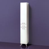 Напольный шкаф-пенал для ванной с корзиной Акваль Грант 185х30х30