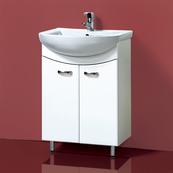 Напольная тумба для ванной под раковину Акваль София 82х57.2х29, белый