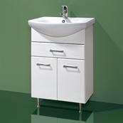 Напольная тумба для ванной под раковину Акваль Ника 82х55.4х32.2