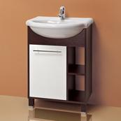 Напольная тумба для ванной под раковину Акваль Карина 82х58.2х30.2