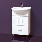 Напольная тумба для ванной под раковину Акваль Эмили 82х50х29.6