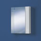 Зеркальный шкаф для ванной Акваль Оливия 60х50х12.6