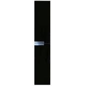 Шкаф-пенал для ванной Roca Victoria Nord black edition 30х24х150, черный