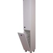 Шкаф пенал Гамма 50.03 о/к ф2 лев./прав. (белый)