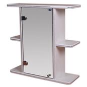 Шкаф настенный зеркальный Гамма 10 лев./прав.(белый)