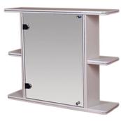 Шкаф навесной зеркальный Гамма 15 лев./прав. (белый)