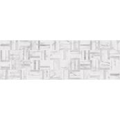 Декор плитка Beryoza Ceramica Калакатта 75x25, мозаика белый