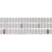 Декор плитка Beryoza Ceramica Калакатта 75x25, схематика 1 белый