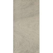 Плитка для ступеней Paradiz Rockstone 29.8х59.8, антрацит, матовая