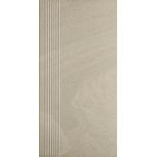 Плитка для ступеней Paradiz Rockstone 29.8х59.8, серая, матовая