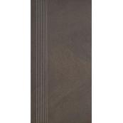 Плитка для ступеней Paradiz Rockstone 29.8х59.8, умбра, матовая