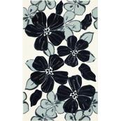 Плитка-декор настенный Paradyz Vivian 40x25, Nero, Kwiat Плитка-декор настенный Paradyz Vivian 40x25, Nero, Kwiat