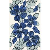 Плитка-декор настенный Paradyz Vivian 40x25, Blue, Kwiat Плитка-декор настенный Paradyz Vivian 40x25, Blue, Kwiat