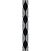 Бордюр Paradyz Vivian 40x4.8, Nero, Fala Бордюр Paradyz Vivian 40x4.8, Nero, Fala