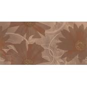 Плитка-декор настенный Paradyz Sabro 59.5x29.5, Brown, Kwiat Плитка-декор настенный Paradyz Sabro 59.5x29.5, Brown, Kwiat