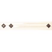 Бордюр Paradyz Secret 29.8x4.8, Bianco, Kostki Бордюр Paradyz Secret 29.8x4.8, Bianco, Kostki