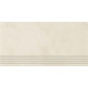 Плитка для ступеней Paradyz Tecniq 59.8x29.8, Bianco, полуполированная