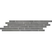 Бордюр Paradyz Tecniq 71x14.8, Grafit, Paski