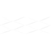 Настенная плитка Cersanit Vegas 75х25, рельеф, белый Настенная плитка Cersanit Vegas 75х25, рельеф, белый