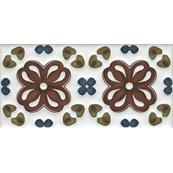 Плитка-декор настенный Kerama Marazzi Клемансо 15х7.4, орнамент