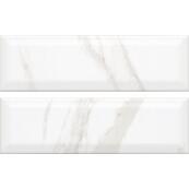 Настенная плитка Kerama Marazzi Дорато 28.5х8.5, белый грань Настенная плитка Kerama Marazzi Дорато 28.5х8.5, белый грань