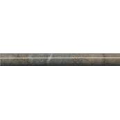 Бордюр Kerama Marazzi Театро 25х2.5, коричневый обрезной