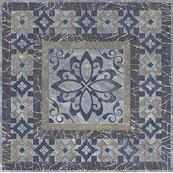 Плитка-декор напольный Kerama Marazzi Бромли 19.6х19.6, серый темный