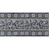 Бордюр Kerama Marazzi Бромли 40.2х19.6, серый темный