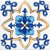 Плитка-декор настенный Kerama Marazzi Капри 20х20, майолика