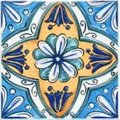 Плитка-декор настенный Kerama Marazzi Капри 20х20, майолика