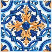 Плитка-декор настенный Kerama Marazzi Капри 20х20, майолика