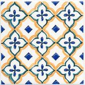 Плитка-декор настенный Kerama Marazzi Капри 20х20, майолика