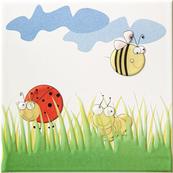 Плитка-декор настенный Tubadzin Pastel 1 20x20, Robaczki Плитка-декор настенный Tubadzin Pastel 1 20x20, Robaczki