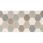 Настенная плитка-декор Tubadzin (DOMINO) Tango hex 22,3x44,8