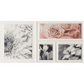 Настенная плитка-декор Tubadzin (DOMINO) Joy wave grey STR 1 (structure) 22,3х44,8, серый