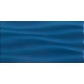 Настенная плитка Tubadzin (DOMINO) Joy Wave niebieska STR 22,3x44,8, синий Настенная плитка Tubadzin (DOMINO) Joy Wave niebieska STR 22,3x44,8, синий